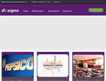 Tablet Screenshot of de-signs.ie